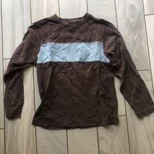 Gymboree boys brown long sleeve shirt size 8